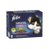 Nestlé FELIX Fantastic cat Multipack válogatás zöldséggel zselés kapszula 12x85 g