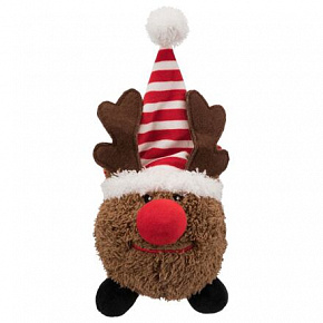 Karácsonyi plüss gömb Mikulás/Sob/Snowman 18-29 cm