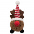 Karácsonyi plüss gömb Mikulás/Sob/Snowman 18-29 cm