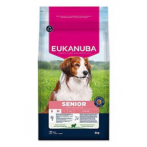 Eukanuba Dog Senior Small&Medium bárányban gazdag 3kg