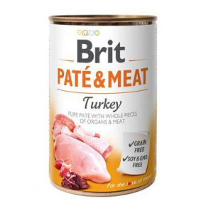 Brit Dog Cons Paté & Hús pulyka 400g