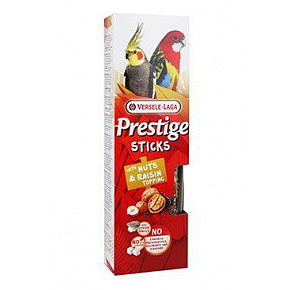 VL Prestige Sticks Nagy Papagájok Dió&Rozin 2x70g