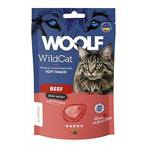 WOOLF WildCat Félnedves Snack Marhahús 50g