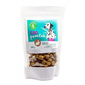 CBD jutalomfalat kutyáknak nyúl 200g CBD jutalomfalat kutyáknak nyúl 200g