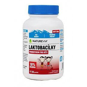 NATUREVIA Laktobacillus gyerekeknek Cseresznye 66tbl
