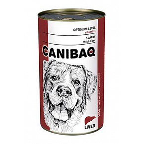 Canibaq kutyakonzerv. máj 1250g