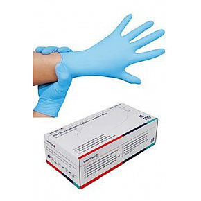 A kesztyű nem jó.magasabb.CVET nitril M/100db kék, tömör, tömör