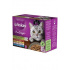 Whiskas kapszula. Pure Delight mix zselében 12x85g