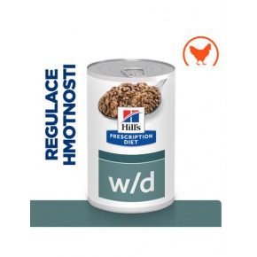 HILLS Diet Canine w/d KONZ ÚJ 370 g