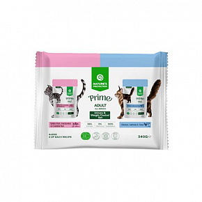 Natures P Prime KAPSIČKA macska felnőtt nedves szett 4 x 85 g