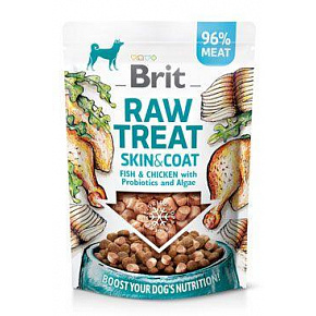 Brit Raw Treat Skin&Coat, Fish&Chicken 40g Brit Raw Treat Skin&Coat, Fish&Chicken 40g