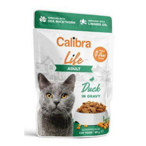 Calibra Cat Life pocket Adult kacsa mártásban 85g