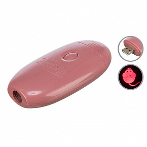 LED fényjelző az ösztön serkentésére, egér motívum, USB töltés, 8,5 cm LED fényjelző az ösztön serkentésére, egér motívum, USB töltés, 8,5 cm