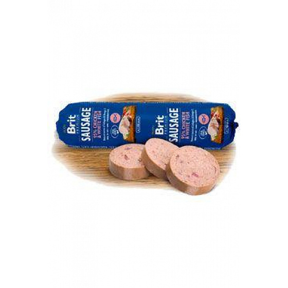 Brit Kolbász Csirke&Fehér Hal 800g