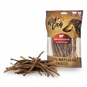 KIDDOG 100% Természetes Snack, vékony marhabél 12 cm / 120 g