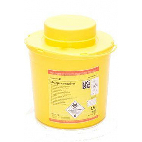 Konténer orvosi hulladékhoz 1,5l CVET