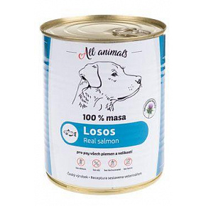 All Animals DOG konz. Lazac darált 800g All Animals DOG konz. Lazac darált 800g
