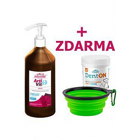 VITAR ArtiVit szirup 1000ml+DentON100g+utazó tálka