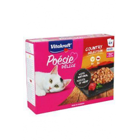 Vitakraft Cat Poésie DéliGelee Multipack hús 6x85g