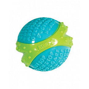 Játék Kong Dog Corestrength labda, zöld-kék, gumi, L - 7 cm Játék Kong Dog Corestrength labda, zöld-kék, gumi, L - 7 cm