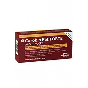 Carobin Pet Forte kutyáknak és macskáknak 30tbl