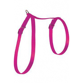 Macska hám nejlon 10mm rózsaszín Zolux