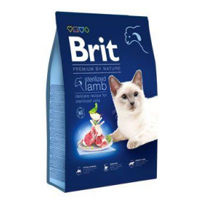 Brit Premium Cat by Nature Sterilizált bárány 1,5kg