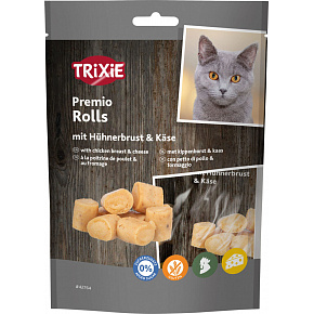 PREMIO csirke és sajtos tekercs, 50 g PREMIO csirke és sajtos tekercs, 50 g