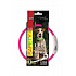 Nyakörv DOG FANTASY világító USB rózsaszín 45cm 1 db