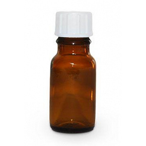 Gyógyszeres üveg 25ml barna IONISTER csavaros kupakkal/ 30db