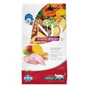 N&D TROPICAL SELECTION CAT Adult Csirke 300g