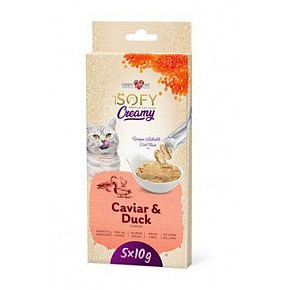 Aiko Cat SOFY krémes kaviár és kacsa csemege 5x10g