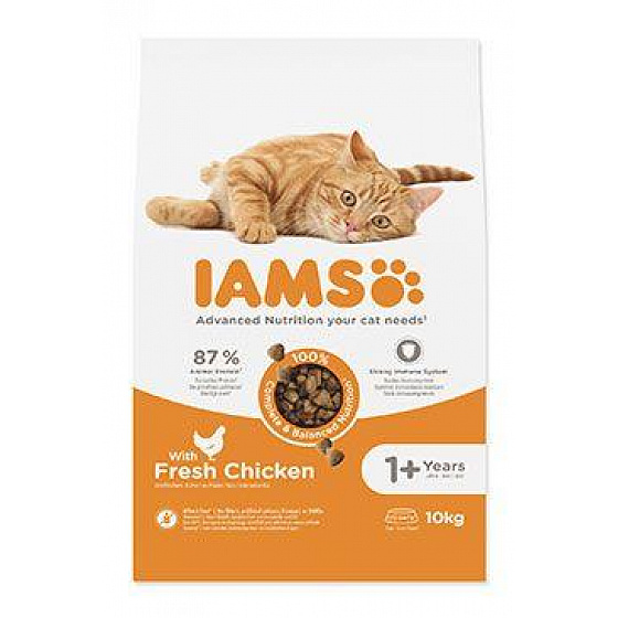 Iams Cat Adult Csirke 10kg