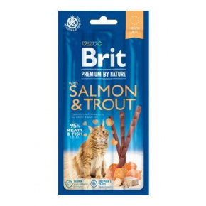 Brit Premium Cat by Nature Sticks lazac és pisztráng(3db)