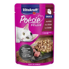 Vitakraft Cat Poésie DéliSauce szív zseb 85g