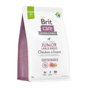 Brit Care Dog Sustainable Junior Junior nagytestű fajták 3kg