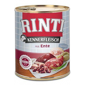 Rinti Dog Kennerfleisch kacsaszív konzerv 800g Rinti Dog Kennerfleisch kacsaszív konzerv 800g