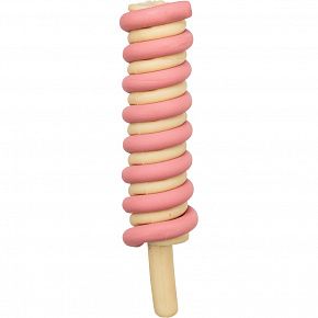 Ice Twister, csavart jégkrém csirkemellel [70], 40 g, rózsaszín - KORLÁTOZOTT AJÁNLAT