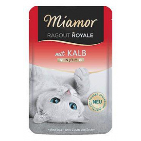 Miamor Cat Ragout zseb Royale borjúhús zselében 100g Miamor Cat Ragout zseb Royale borjúhús zselében 100g