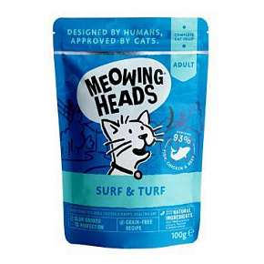 MEOWING HEADS Surf & Turf kapszula 100g