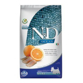 N&D OCEAN DOG Adult Mini hering és narancs 2,5kg