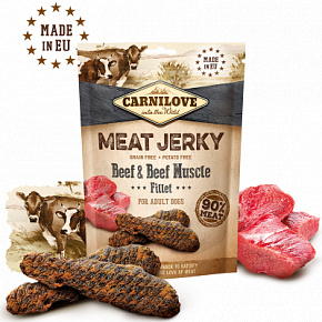 Carnilove Dog Jerky Marhahús marhahús filével 100g