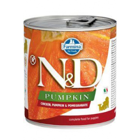 N&D DOG PUMPKIN Puppy Csirke és gránátalma 285g