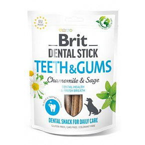 Brit Dog Dental Stick Fog&Íny Kamilla&Salvia 7db