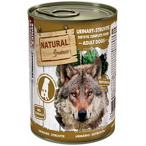 Natural Greatness URINARY-STRUVIT, állatorvosi diéta, konzerv kutyáknak 400g
