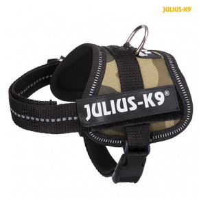 Julius-K9 power hám Baby 1/XS 30-40 cm, - álcázott színű