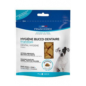 Francodex Dental Hygiene jutalomfalat kölyökkutyáknak 75g