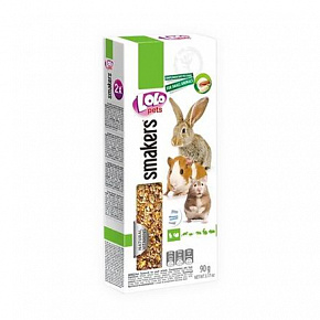 LOLO SMAKERS 2 fül dió rágcsálóknak 90 g