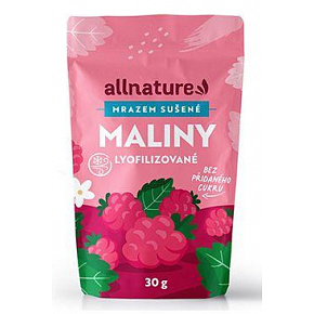 Allnature Fagyasztva szárított egész málna 30g