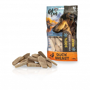KIDDOG SUPER PREMIUM 100% fagyasztva szárított kacsamell 50 g